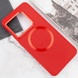 TPU чохол Bonbon Metal Style with MagSafe для OnePlus 10 Pro, Червоний / Red