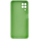 Силиконовый чехол Candy Full Camera для Samsung Galaxy M33 5G Зеленый / Green