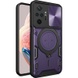 Ударопрочный чехол Bracket case with Magnetic для Xiaomi Redmi Note 10 Pro / 10 Pro Max Purple