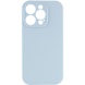 Чохол Silicone Case Full Camera Protective (AA) NO LOGO для Apple iPhone 15 Pro (6.1"), Голубой / Sweet Blue