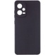 Силиконовый чехол Candy Full Camera для Xiaomi Redmi Note 12 Pro 5G Черный / Black