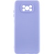 Чохол Silicone Cover Lakshmi Full Camera (AAA) для Xiaomi Poco X3 NFC / Poco X3 Pro, Бузковий / Dasheen