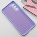 Чохол Silicone Cover Lakshmi Full Camera (AA) для Samsung Galaxy S24 FE, Бузковий / Dasheen