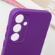 Чохол Silicone Cover Lakshmi Full Camera (A) для Samsung Galaxy A35, Фіолетовий / Purple