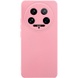 Чехол Silicone Cover Lakshmi Full Camera (AA) для Xiaomi 14 Ultra Розовый / Pink