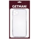 TPU чохол GETMAN Clear 1,0 mm для Apple iPhone 11 Pro (5.8"), Безбарвний (прозорий)