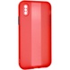 Чехол TPU Glossy Line Full Camera для Apple iPhone X / XS (5.8") Красный