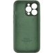 Чехол Silicone Case Full Camera Protective (AA) для Apple iPhone 14 Pro Max (6.7") Зеленый / Cyprus Green