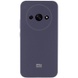 Чохол Silicone Cover Lakshmi Full Camera (AAA) with Logo для Xiaomi Redmi A3, Серый / Dark Gray