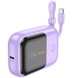 Портативний ЗП Power Bank Hoco Q20 Fountain 22.5W+PD20W 10000 mAh, Purple