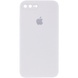 Чехол Silicone Case Square Full Camera Protective (AA) для Apple iPhone 7 plus / 8 plus (5.5") Белый / White