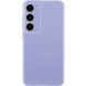 Чохол Silicone Cover Lakshmi Full Camera (AA) для Samsung Galaxy S24 FE, Бузковий / Dasheen