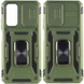 Ударопрочный чехол Camshield Army Ring для Xiaomi Redmi 10 Оливковый / Army Green