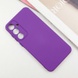 Чохол Silicone Cover Lakshmi Full Camera (A) для Samsung Galaxy A35, Фіолетовий / Purple