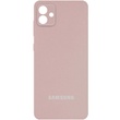 Чохол Silicone Cover Full Camera (AA) для Samsung Galaxy A04, Рожевий / Pink Sand