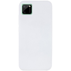 Чехол Silicone Cover Full without Logo (A) для Realme C11 Белый / White