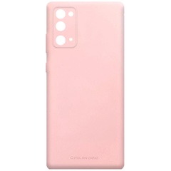 TPU чехол Molan Cano Smooth для Samsung Galaxy Note 20 Розовый