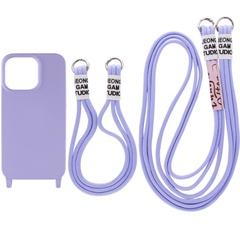 Чохол TPU two straps California для Apple iPhone 12 Pro / 12 (6.1"), Фіолетовий