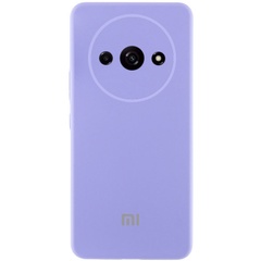 Чехол Silicone Cover Lakshmi Full Camera (AAA) with Logo для Xiaomi Redmi A3 Сиреневый / Dasheen