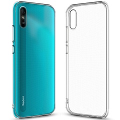 TPU чехол Epic Transparent 2,00 mm для Xiaomi Redmi 9A Бесцветный (прозрачный)