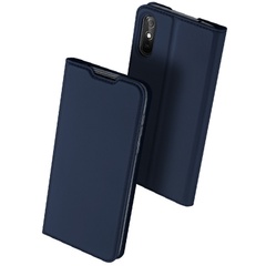 Чехол-книжка Dux Ducis с карманом для визиток для Xiaomi Redmi 9A Синий