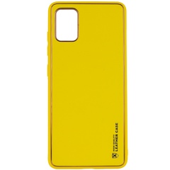 Шкіряний чохол Xshield для Samsung Galaxy S24, Жовтий / Yellow