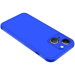 Пластикова накладка GKK LikGus 360 градусів (opp) для Apple iPhone 13 (6.1"), Синій