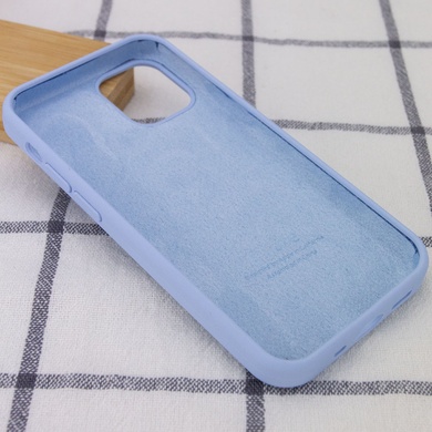 Чохол Silicone Case Full Protective (AA) для Apple iPhone 14 Pro (6.1"), Блакитний / Lilac Blue