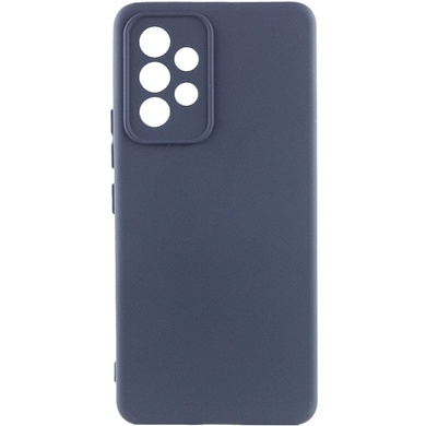 Чехол Silicone Cover Lakshmi Full Camera (A) для Samsung Galaxy A53 5G Синий / Midnight Blue