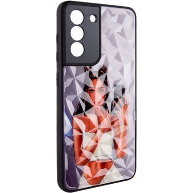 TPU+PC чехол Prisma Ladies для Samsung Galaxy S23 Black in White