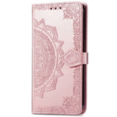 Кожаный чехол (книжка) Art Case с визитницей для Xiaomi Redmi 10A Розовый