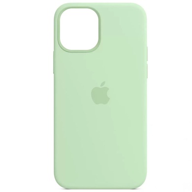 Чехол Silicone Case Full Protective (AA) для Apple iPhone 13 (6.1") Зеленый / Pistachio