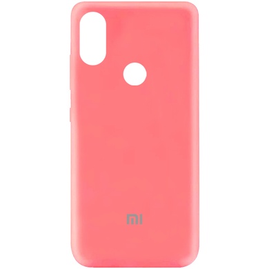 Чехол Silicone Cover My Color Full Protective (A) для Xiaomi Mi A2 Lite / Xiaomi Redmi 6 Pro Розовый / Peach
