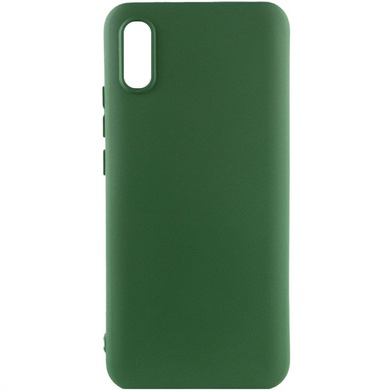 Чехол Silicone Cover Lakshmi (AA) для Xiaomi Redmi 9A Зеленый / Dark green