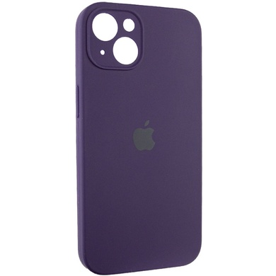 Чохол Silicone Case Full Camera Protective (AA) для Apple iPhone 14 (6.1"), Фиолетовый / Elderberry
