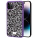 TPU чехол Bling World Rock Diamond для Apple iPhone 14 Pro (6.1") Фиолетовый