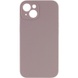 Чохол Silicone Case Full Camera Protective (AA) NO LOGO для Apple iPhone 13 (6.1"), Сірий / Lavender