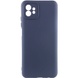 Чохол Silicone Cover Lakshmi Full Camera (A) для Motorola Moto G32, Синій / Midnight Blue