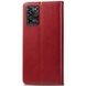 Кожаный чехол книжка GETMAN Gallant (PU) для ZTE Blade V30 Vita Красный