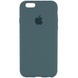 Чохол Silicone Case Full Protective (AA) для Apple iPhone 6/6s (4.7 "), Зелений / Pine green