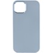 TPU чехол Bonbon Metal Style для Apple iPhone 14 (6.1") Голубой / Mist blue