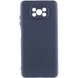 Чехол Silicone Cover Lakshmi Full Camera (AAA) для Xiaomi Poco X3 NFC / Poco X3 Pro Темно-синий / Midnight blue