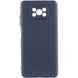 Чохол Silicone Cover Lakshmi Full Camera (AAA) для Xiaomi Poco X3 NFC / Poco X3 Pro, Темно-синій / Midnight blue