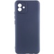 Чехол Silicone Cover Lakshmi Full Camera (A) для Samsung Galaxy A04 Синий / Midnight Blue