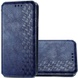 Шкіряний чохол книжка GETMAN Cubic (PU) для Samsung Galaxy A72 4G / A72 5G, Синій