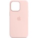 Чехол Silicone Case Full Protective (AA) для Apple iPhone 14 (6.1") Розовый / Chalk Pink