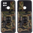 Ударопрочный чехол Camshield Serge Ring Camo для Xiaomi Redmi 10C Коричневый / Army Brown