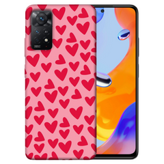 TPU чехол Love для Xiaomi Redmi Note 11 Pro 4G/5G, Hearts mini