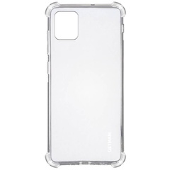TPU чехол GETMAN Ease logo усиленные углы для Samsung Galaxy Note 10 Lite (A81) Бесцветный (прозрачный)