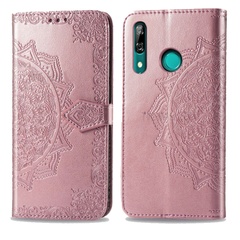 Кожаный чехол (книжка) Art Case с визитницей для Huawei P Smart Z Розовый